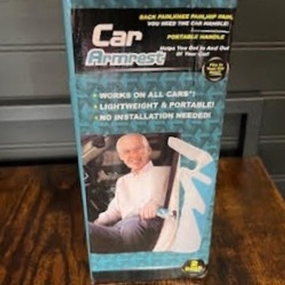 2 Pack Car Armrest Portable‎ Handle Automotive Mobility Aid New Universal Fit